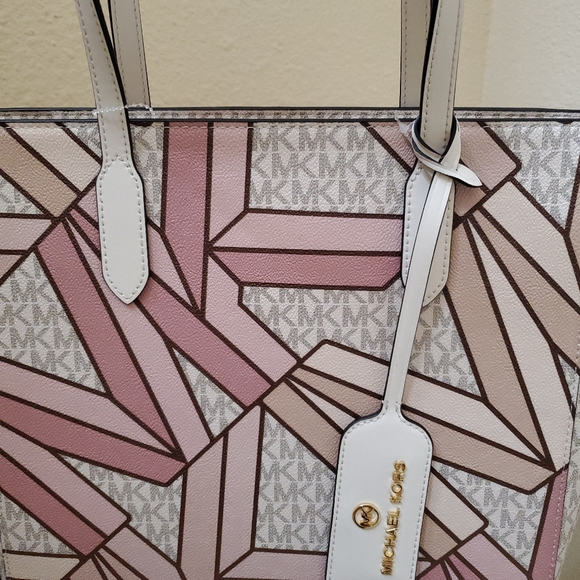 Michael kors Signature Sinclair East West Logo Large Tote Shoulder Bag - Picture 7 of 14